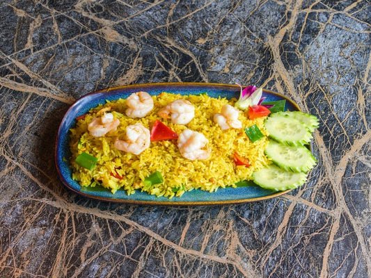 Tilbud på thai takeaway! Stegte Ris (Gul Karry) - SPAR 21 kr.!