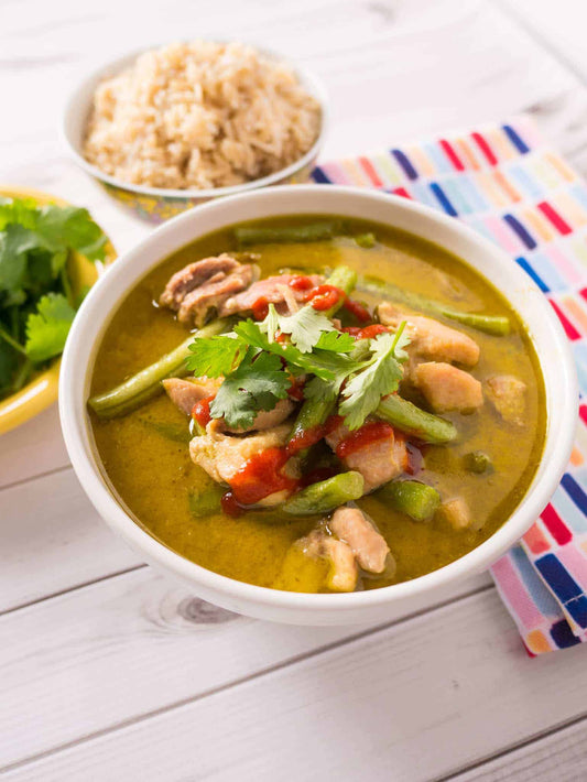 Tilbud på thai takeaway! Grøn Karry - SPAR 22 kr.!
