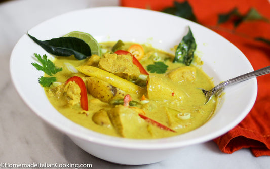 Tilbud på thai takeaway! Gul Karry - SPAR 22 kr.!